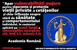 Academia romana avertizeaza in privinta pericolului 5G
